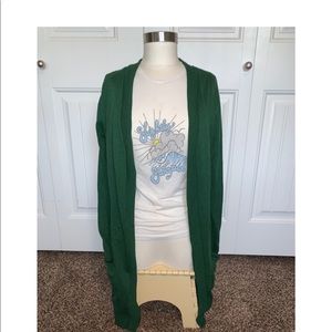 Green Cardigan